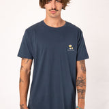 B-Ware / TAILORED TASTES Pornstar Martini / Männer  Shirt / Matt Blau / L