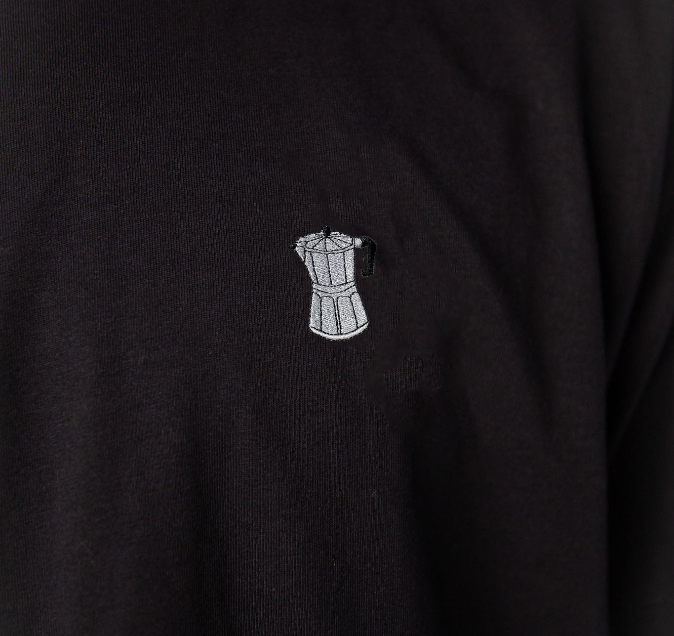 Espressokocher | Besticktes Organic Bio Baumwoll Unisex T-Shirt