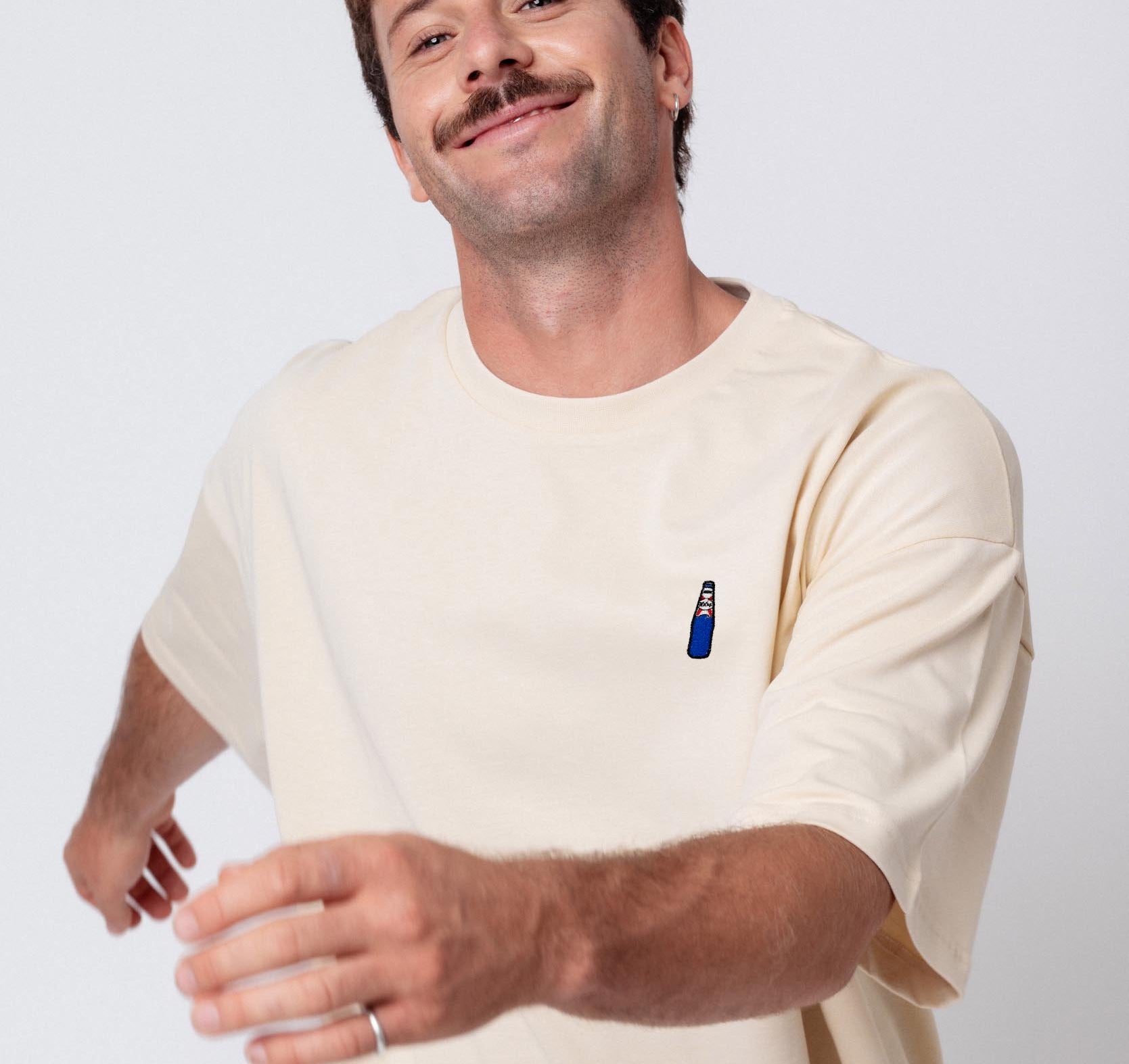 blanc 1664 | Heavy Oversized Bio Baumwoll T-Shirt