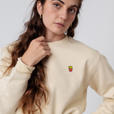 Pommes | Besticker Bio Baumwoll Unisex Pullover