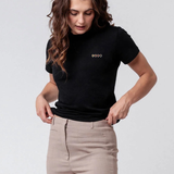 Quattro Espressi | Besticktes Bio Baumwoll Frauen T-Shirt