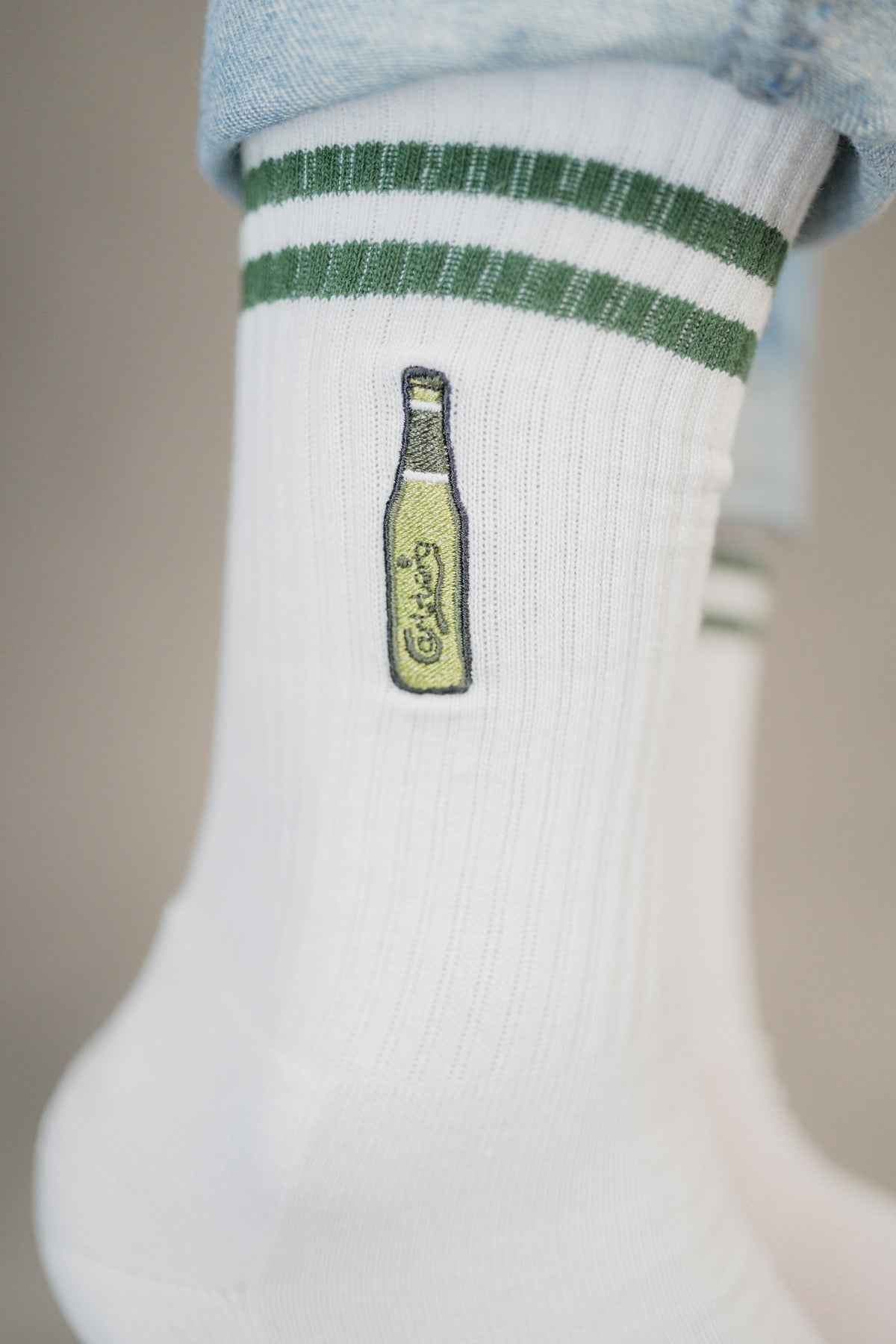 Carlsberg | Bestickte Bio Baumwoll Socken