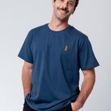 Voelkel Ingwer Shot | Besticktes Bio Baumwoll Unisex T-Shirt