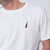 Kirschwasser | Besticktes Bio Baumwoll Unisex T-Shirt
