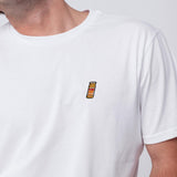 Voelkel Ingwer Shot | Besticktes Bio Baumwoll Unisex T-Shirt