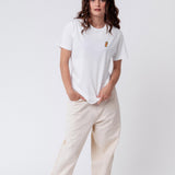 Voelkel Ingwer Shot | Besticktes Bio Baumwoll Unisex T-Shirt