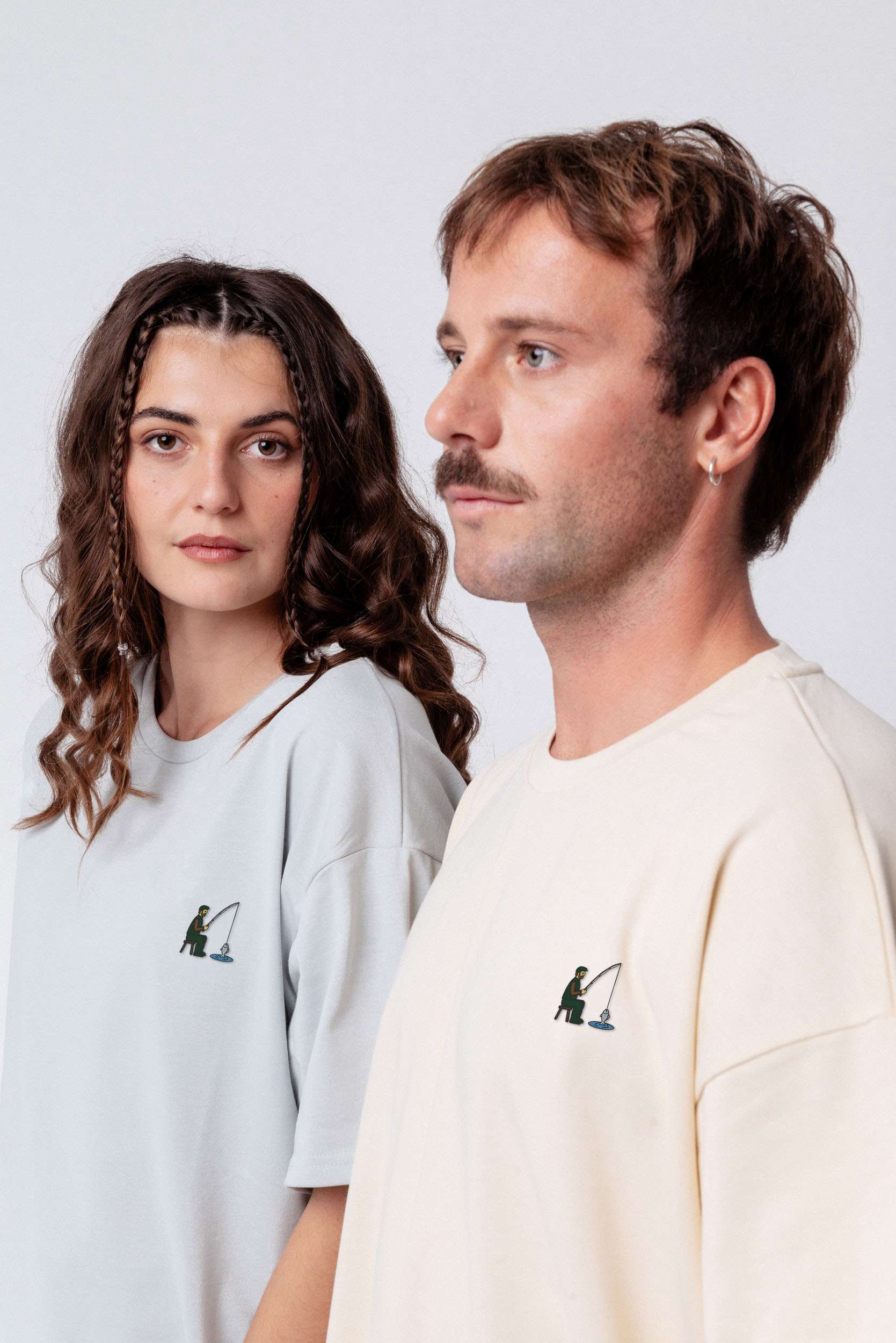 Angler T-Shirt Sand