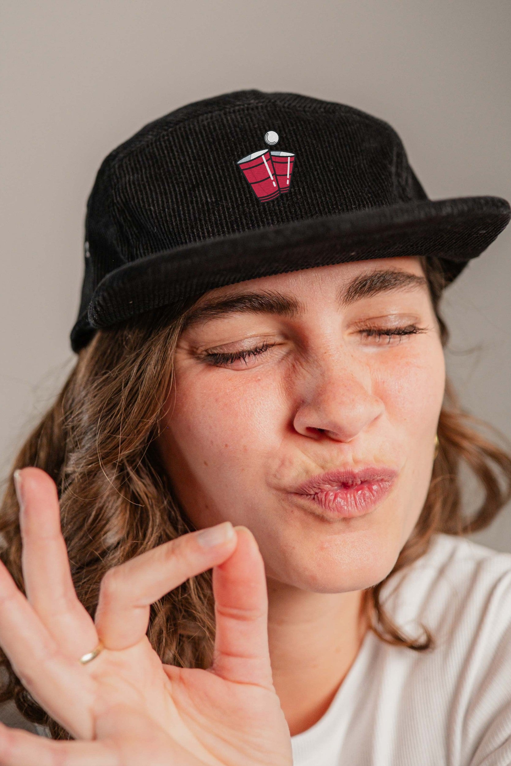 Beerpong Cord Camper Cap