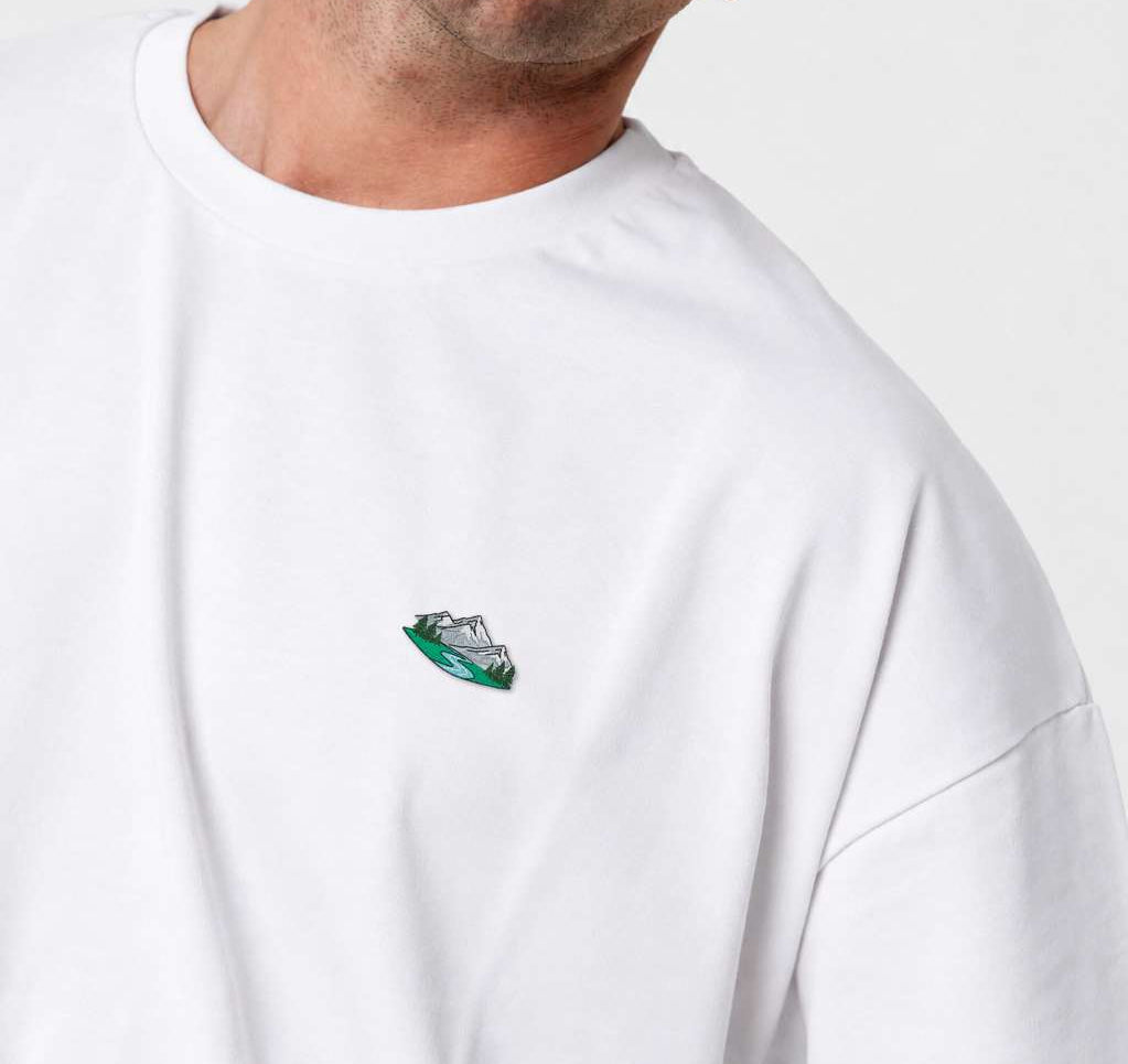 Berge | Heavy Oversized Bio Baumwoll T-Shirt