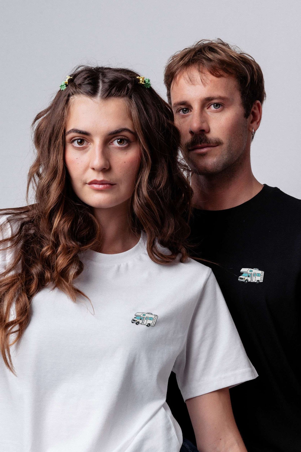 Camper | Besticktes Bio Baumwoll Unisex T-Shirt