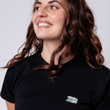 Camper | Besticktes Bio Baumwoll Frauen T-Shirt