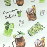 Cocktails | Nachhaltige Klebe Tattoos