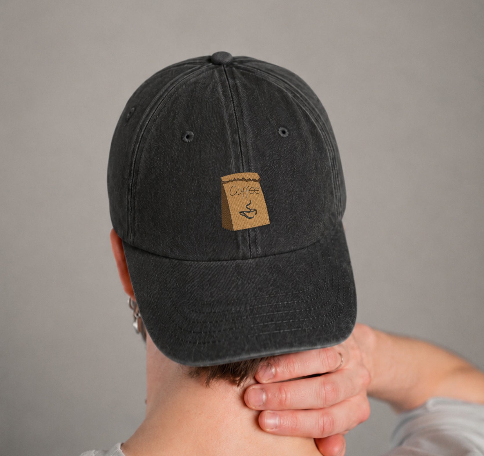Coffee Bag Vintage Cap