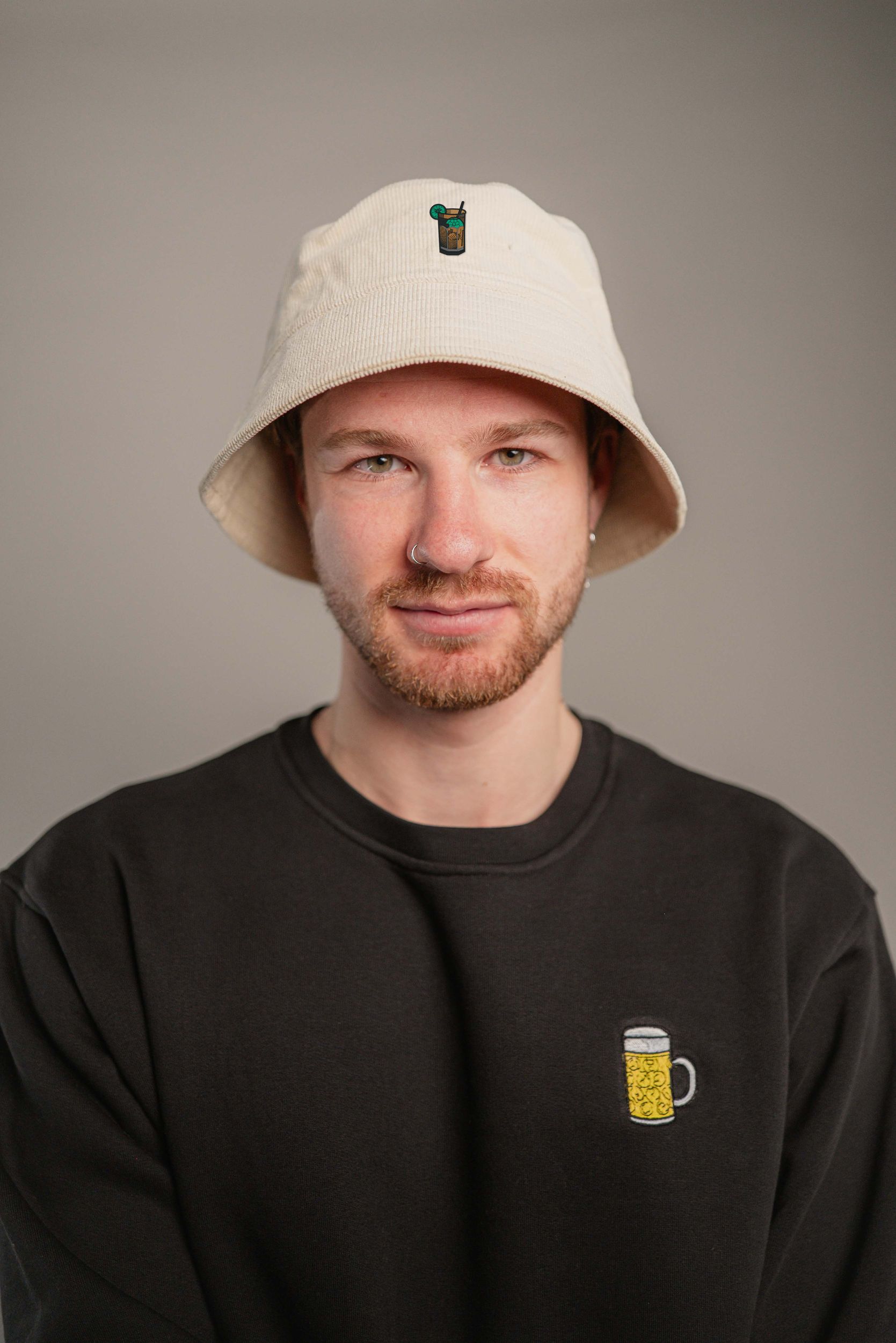 Cuba Libre Quadrat Cord Bucket Hat