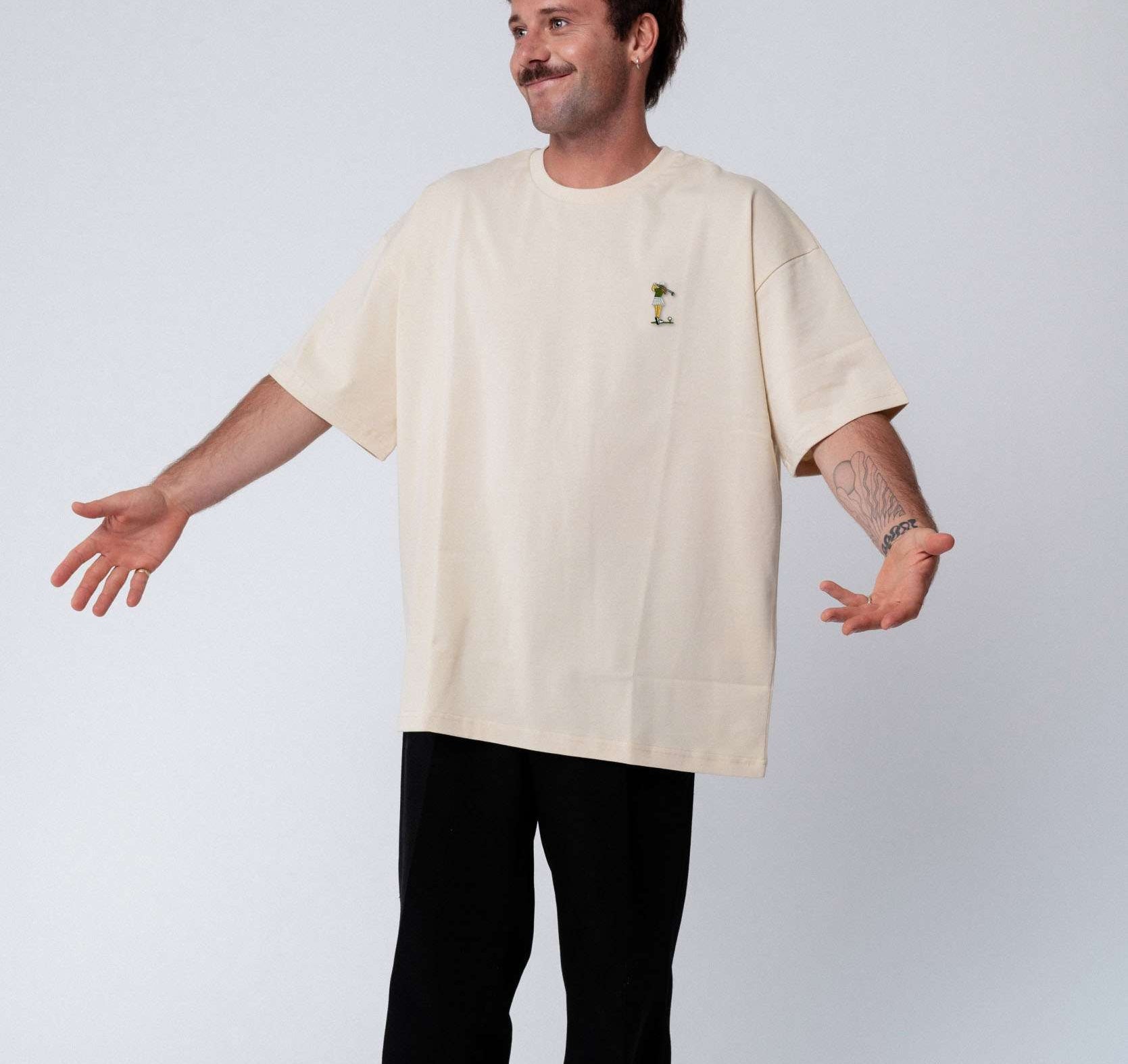 Golf Girl | Heavy Oversized Bio Baumwoll T-Shirt