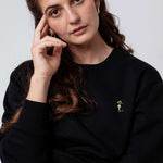 Golf Girl | Besticker Bio Baumwoll Unisex Pullover