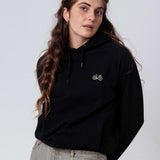 Gravelbike Beige | Bestickter Bio Baumwoll Unisex Hoodie