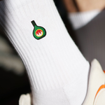 Bocksbeutel Socken Weiß Ansicht 4