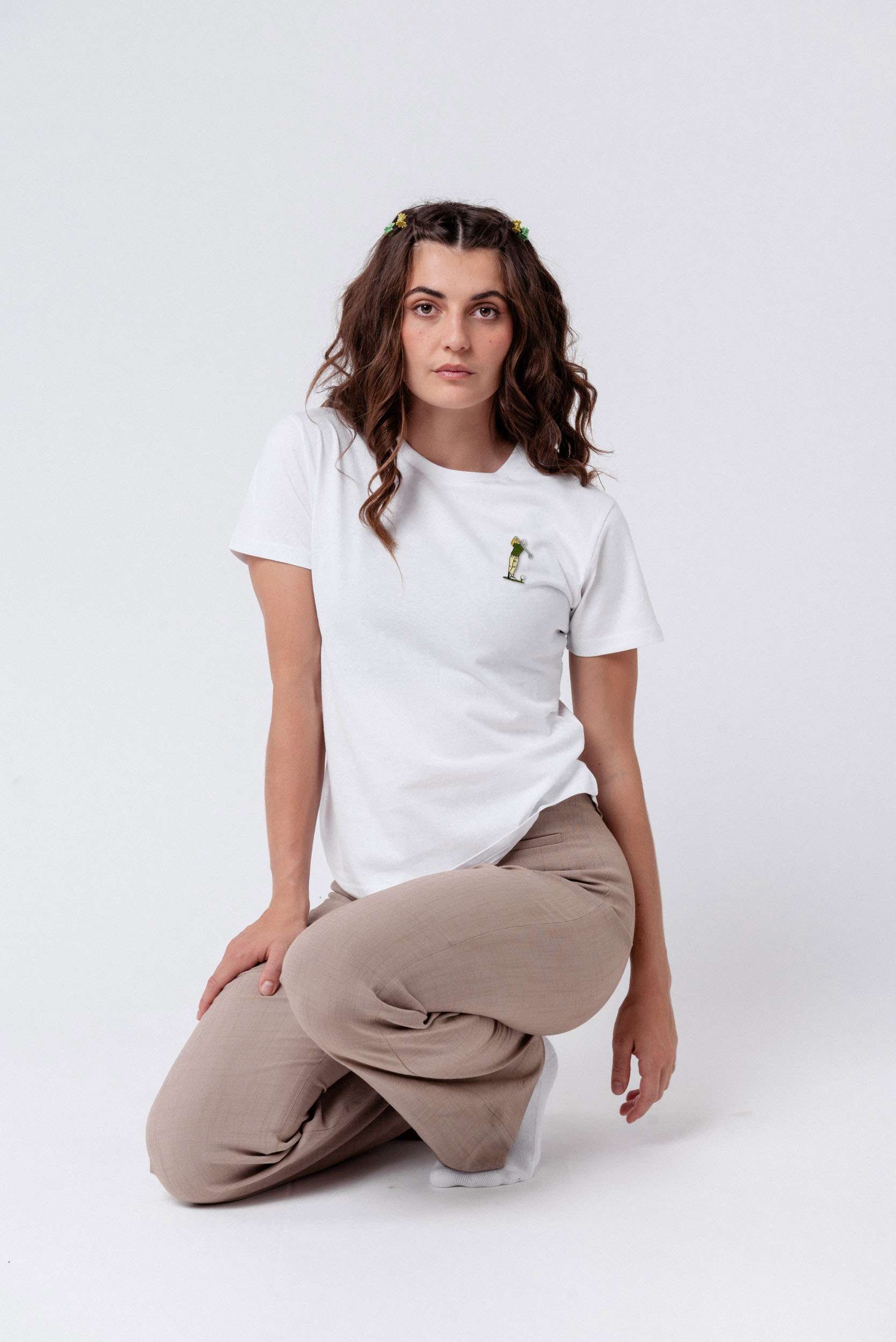 Golf Guy T-Shirt Weiß