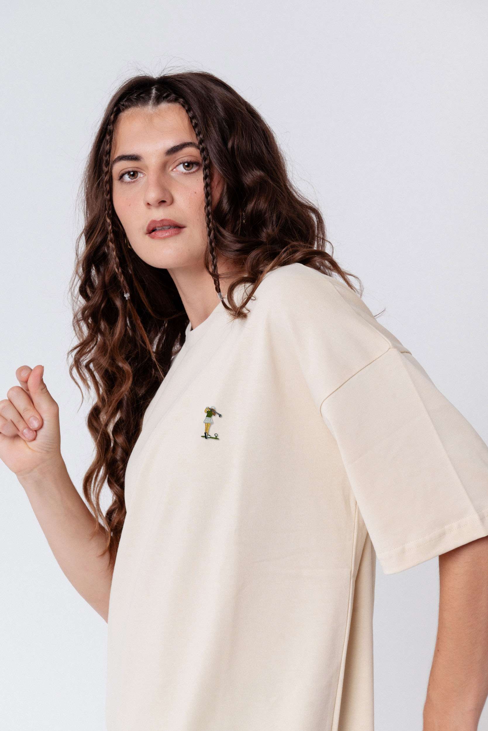 Golf Girl | Heavy Oversized Bio Baumwoll T-Shirt