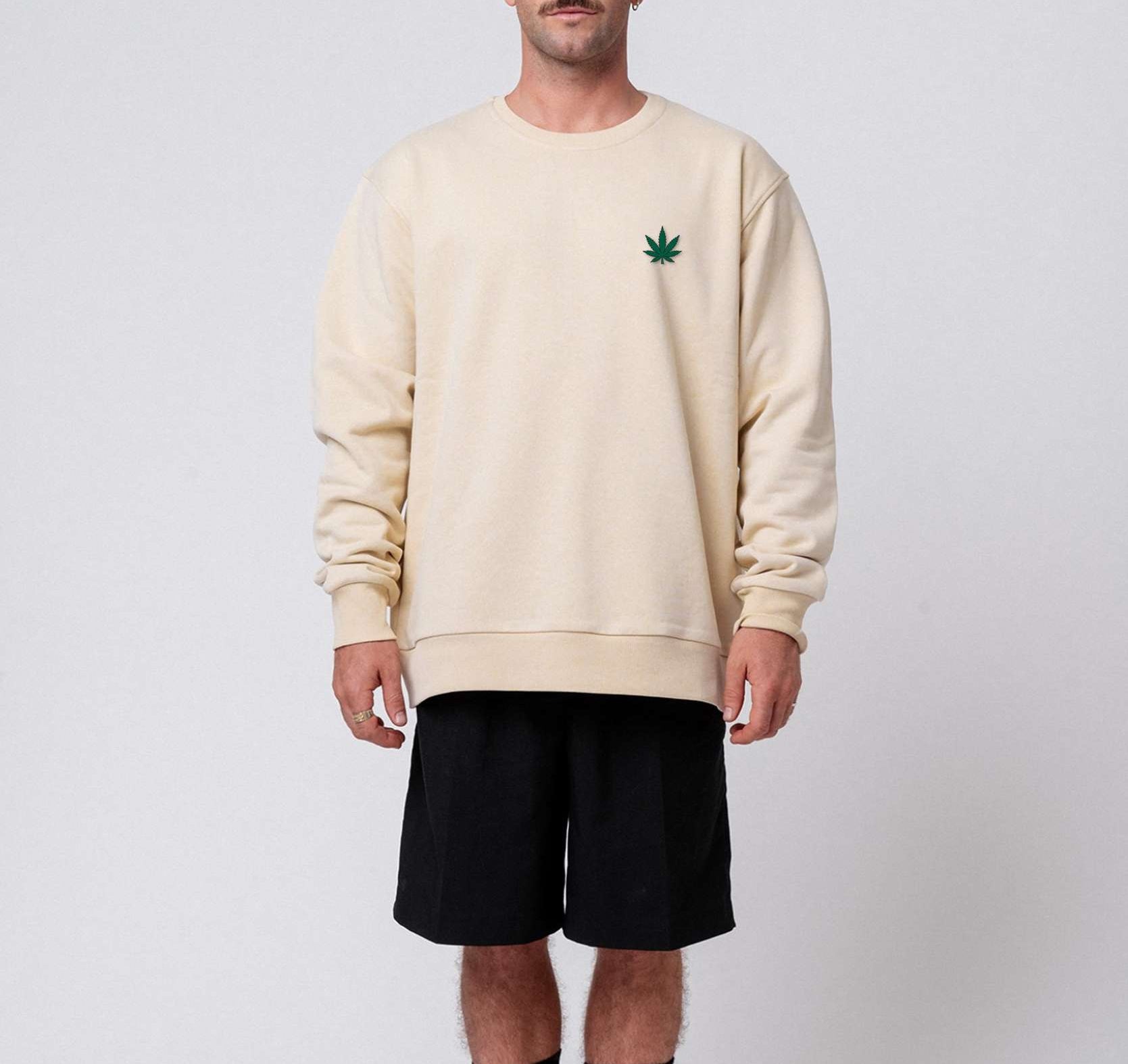 Hanf | Besticker Bio Baumwoll Unisex Pullover