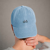 Gravelbike Pink Vintage Cap