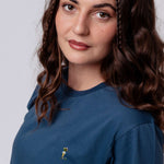 Golf Girl | Besticktes Bio Baumwoll Unisex T-Shirt