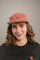 Gravelbike Pink Camper-Cap rose Cord Camper Cap