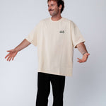 Gravelbike Pink | Heavy Oversized Bio Baumwoll T-Shirt