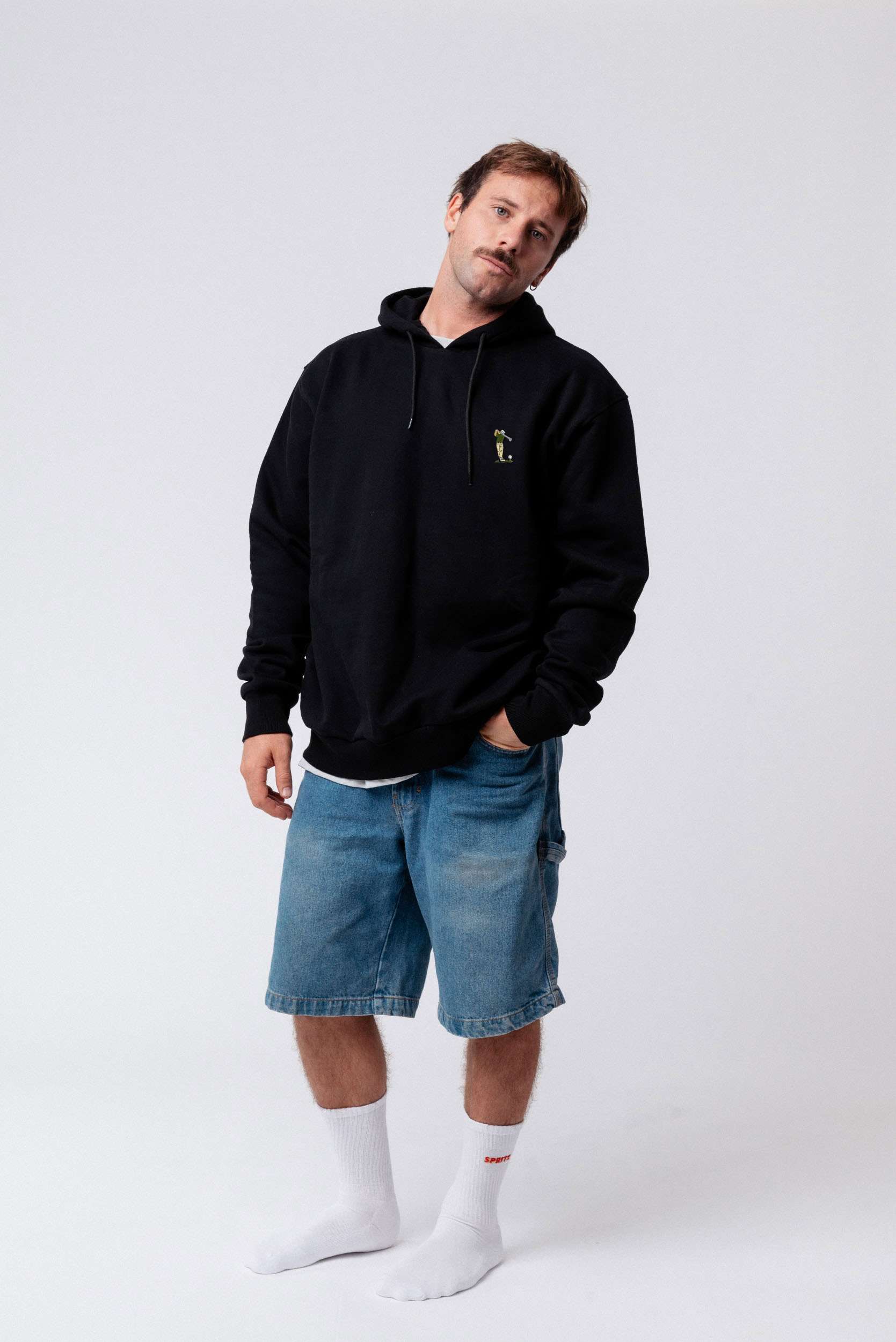 Golf Guy | Bestickter Bio Baumwoll Unisex Hoodie