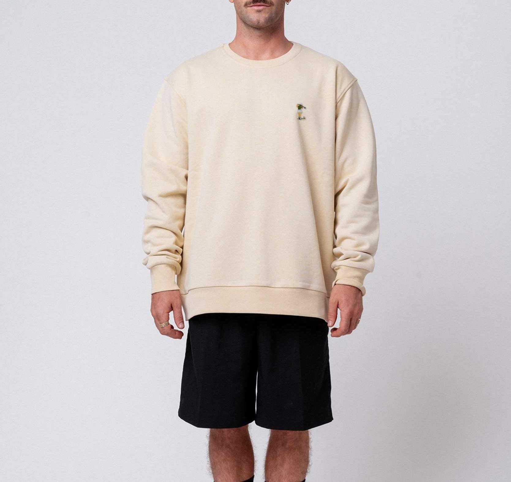 Golf Girl | Besticker Bio Baumwoll Unisex Pullover