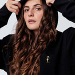 Golf Girl | Bestickter Bio Baumwoll Unisex Hoodie