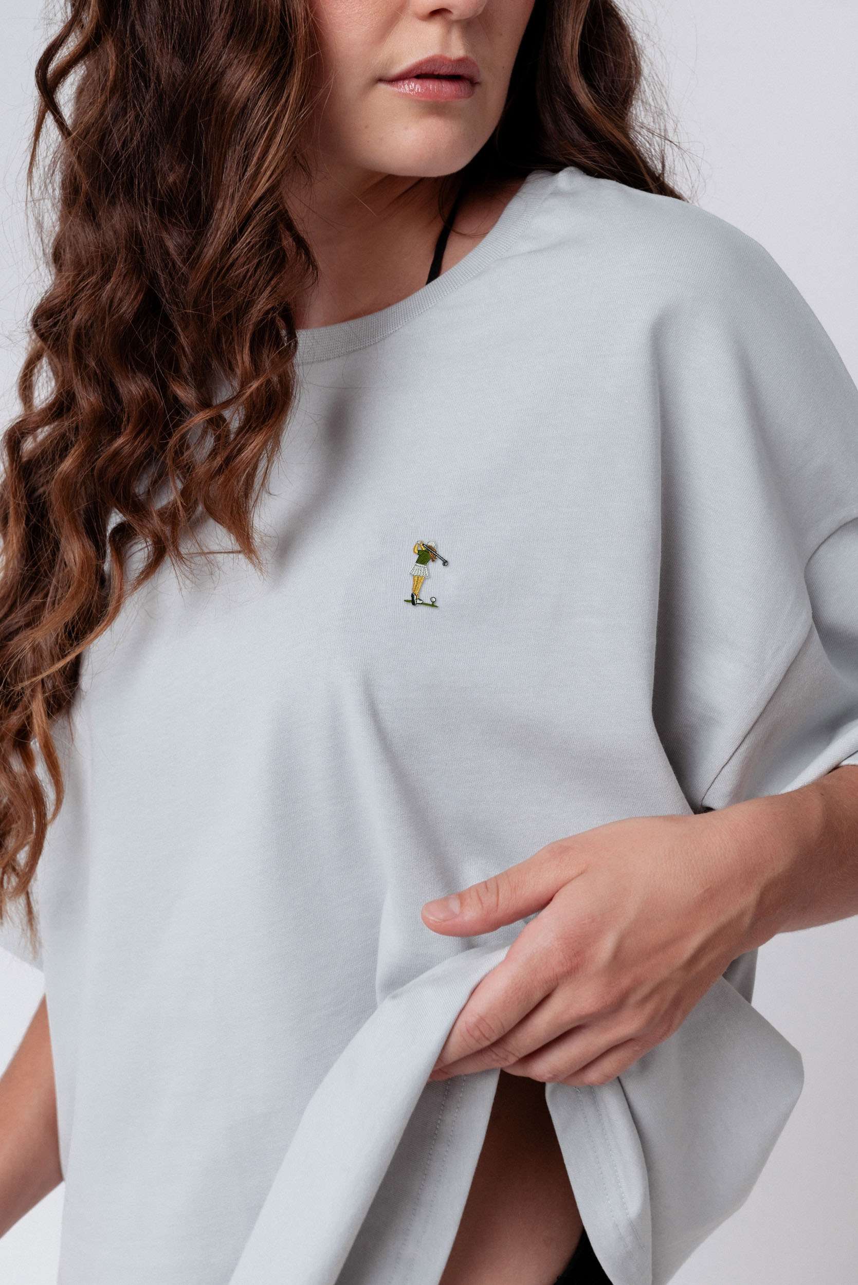 Golf Girl | Heavy Oversized Bio Baumwoll T-Shirt