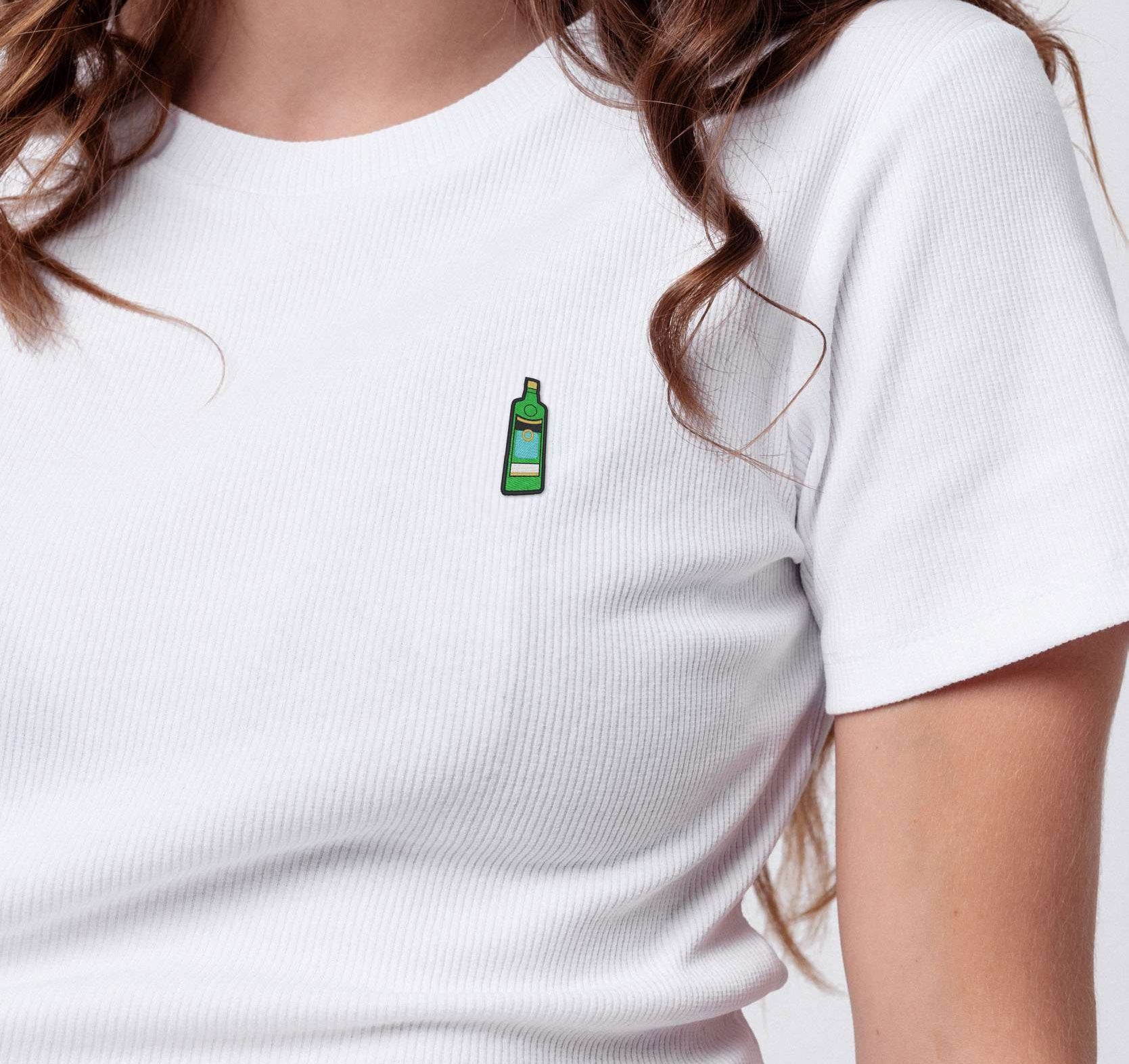 Helbing | Besticktes Bio Baumwoll Cropped T-Shirt