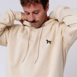 Labrador Braun | Bestickter Bio Baumwoll Unisex Hoodie
