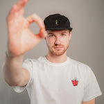 Golf Girl Camper-Cap schwarz-1 Cord Camper Cap