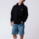 Gravelbike Gruen | Bestickter Bio Baumwoll Unisex Hoodie