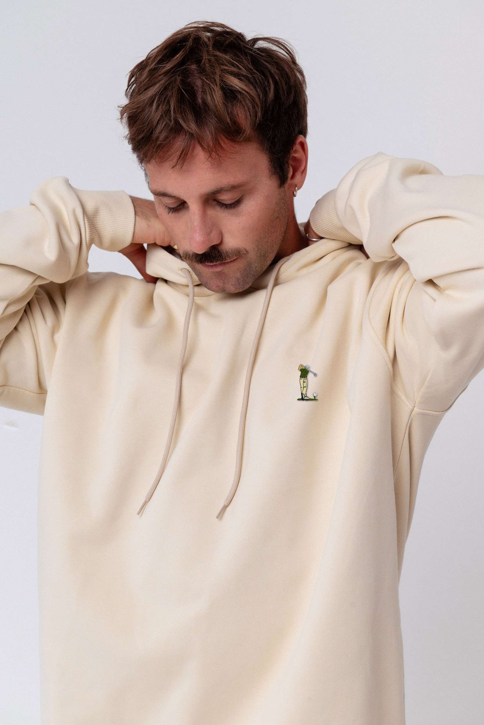 Golf Guy | Bestickter Bio Baumwoll Unisex Hoodie