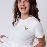Chihuahua | Besticktes Bio Baumwoll Frauen T-Shirt