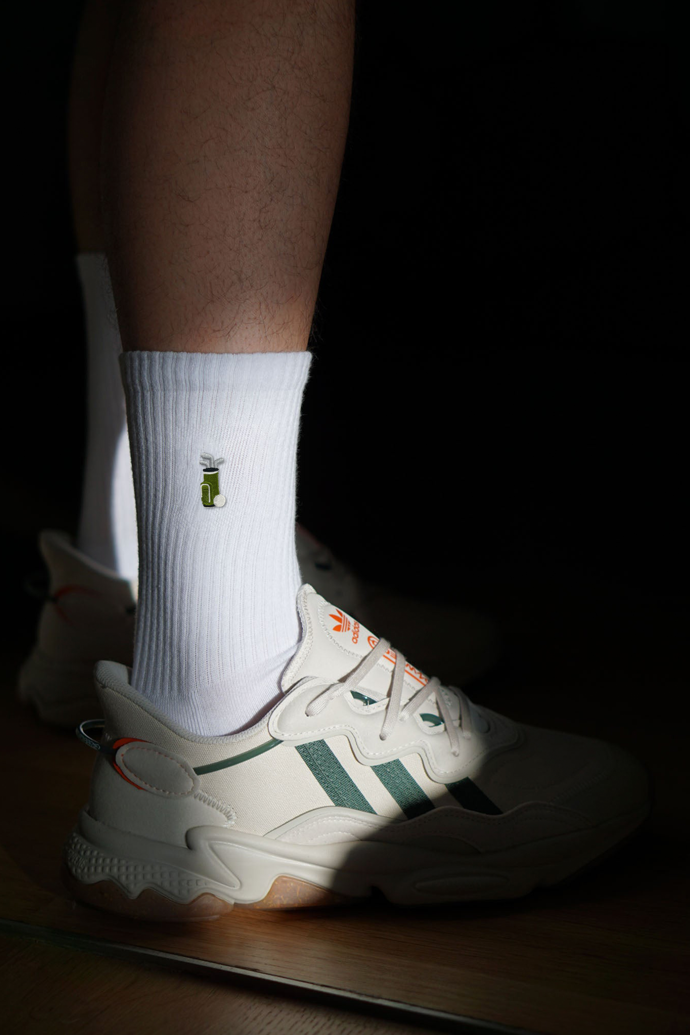 Golfbag Socken Weiß Ansicht 3