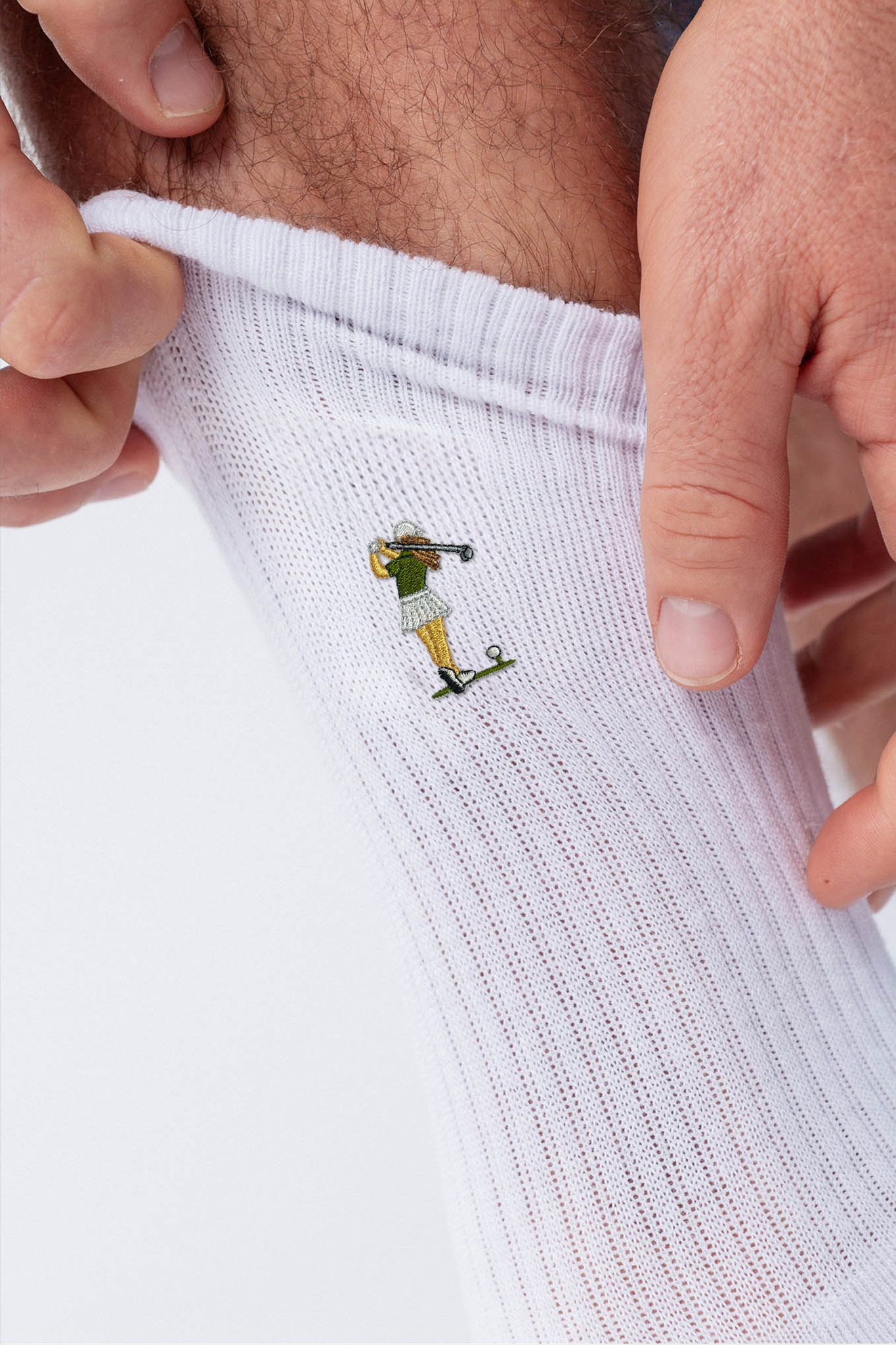 Golf Girl Socken Weiß Ansicht 7