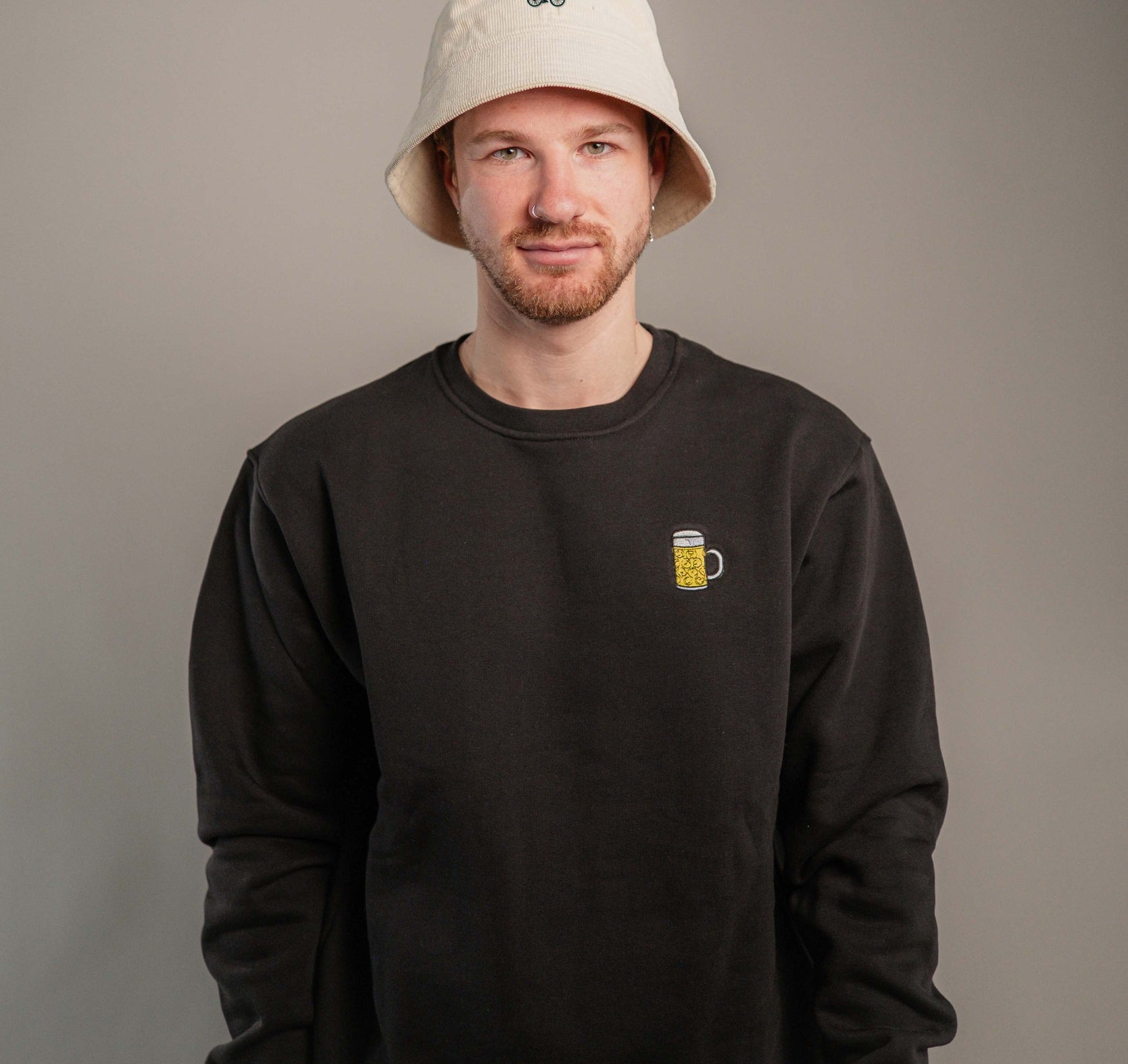 Gravelbike Pink Sand Cord Bucket Hat