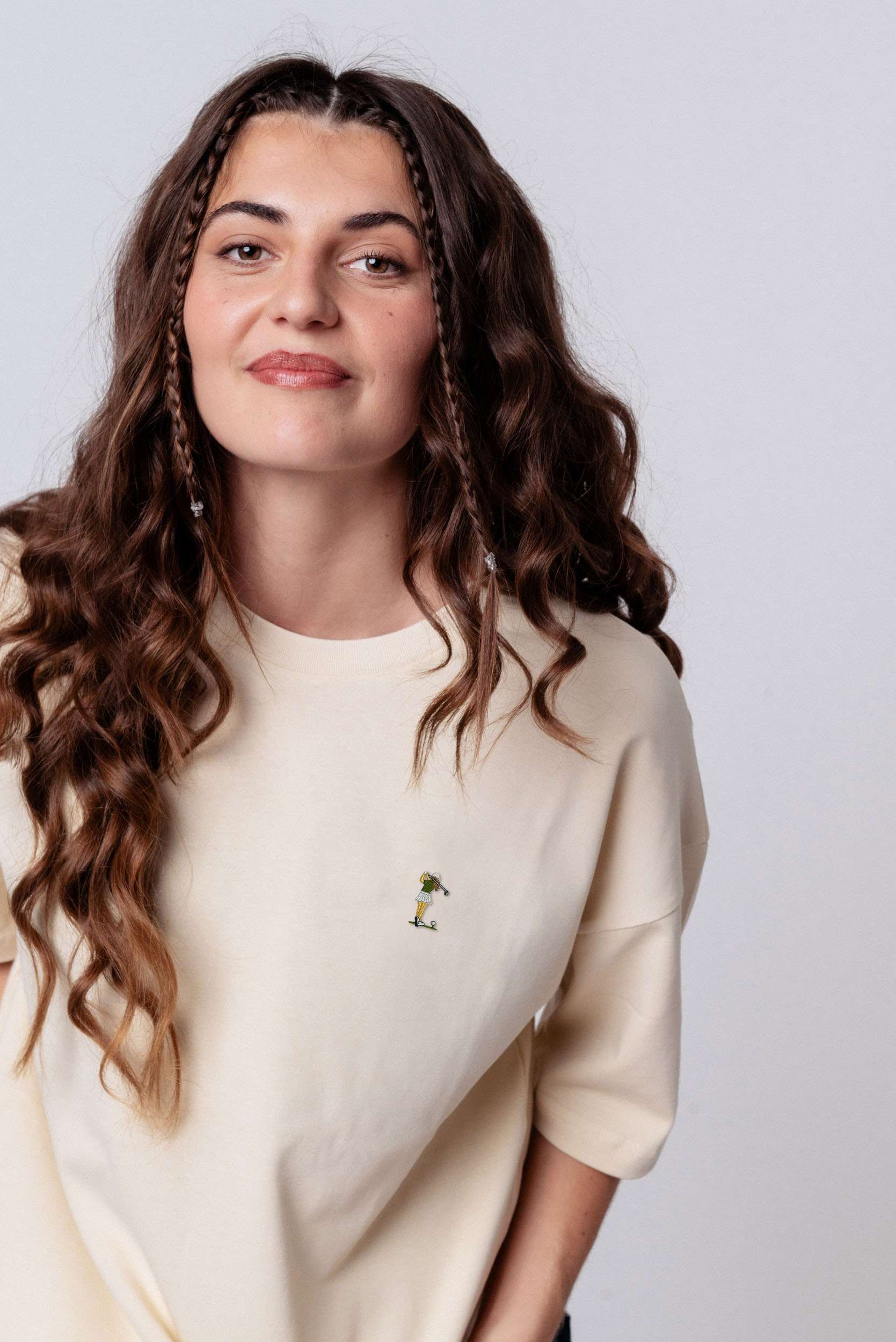 Golf Girl | Heavy Oversized Bio Baumwoll T-Shirt