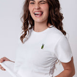 Golfbag | Besticktes Bio Baumwoll Frauen T-Shirt
