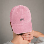 Gravelbike Pink Vintage Cap