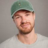 Golf Girl Vintage Bottle Green Vintage Cap
