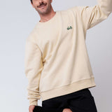 Gravelbike Gruen | Besticker Bio Baumwoll Unisex Pullover