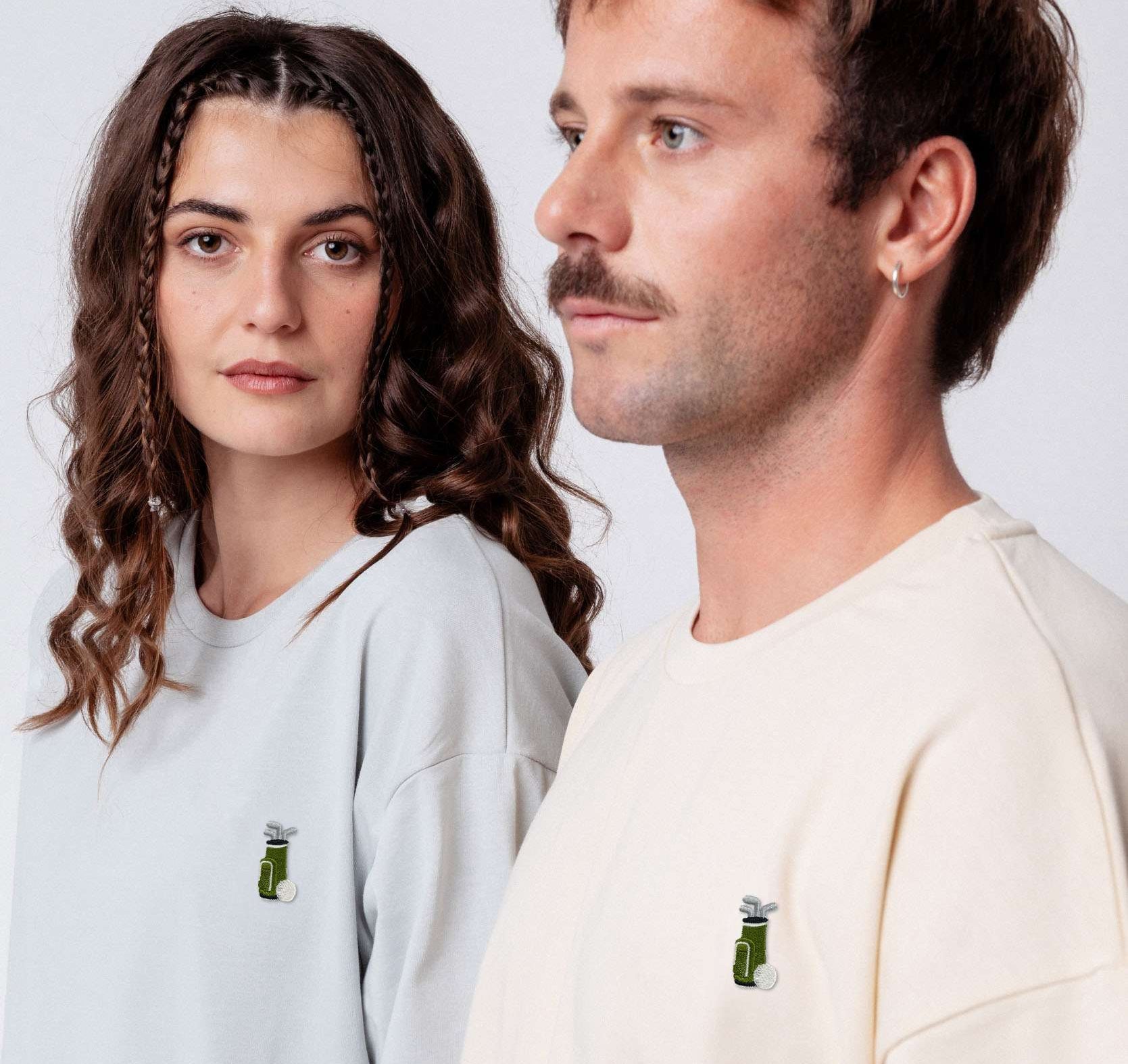 Golfbag T-Shirt Sand