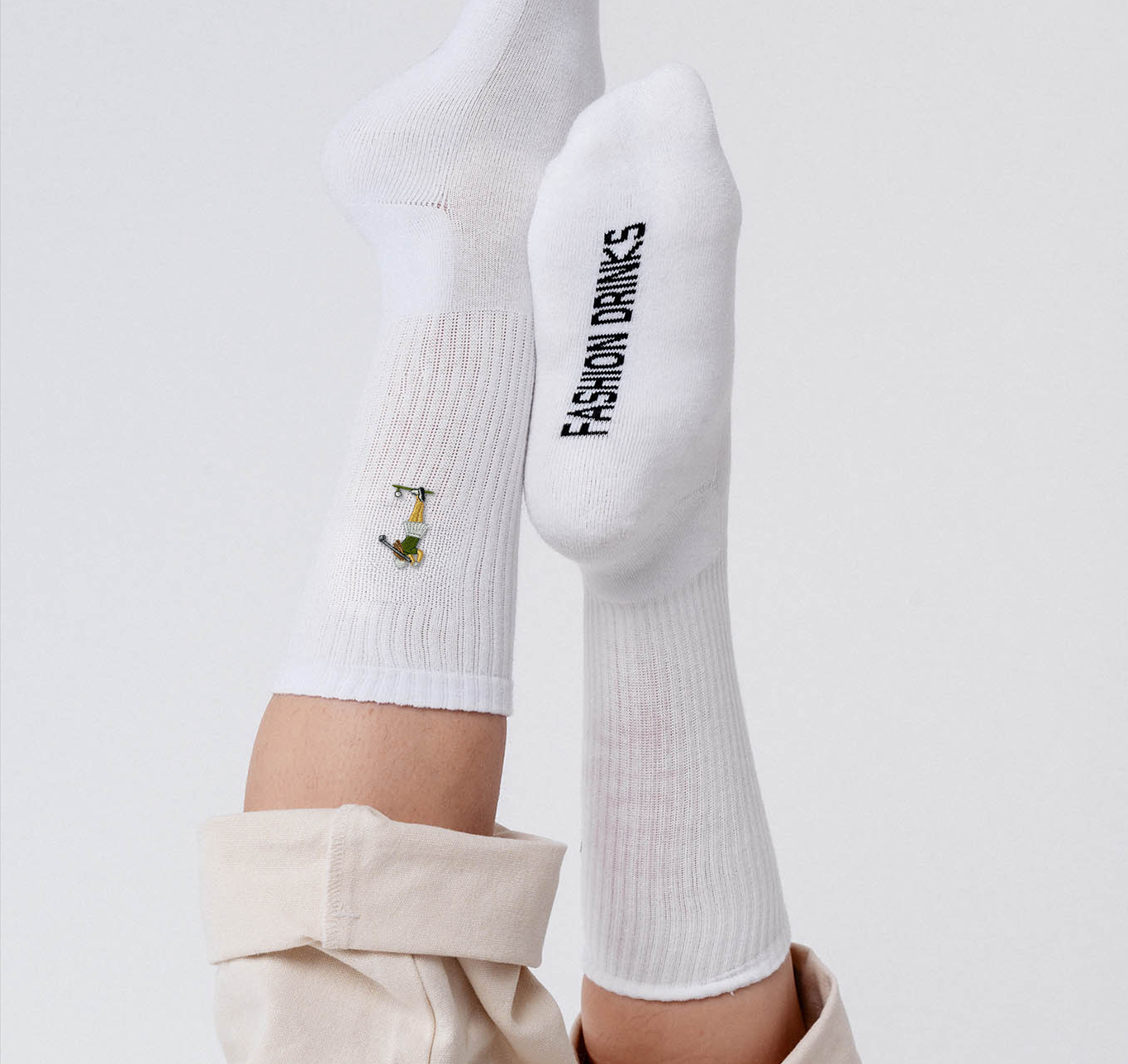 Golf Girl Socken Weiß Ansicht 2