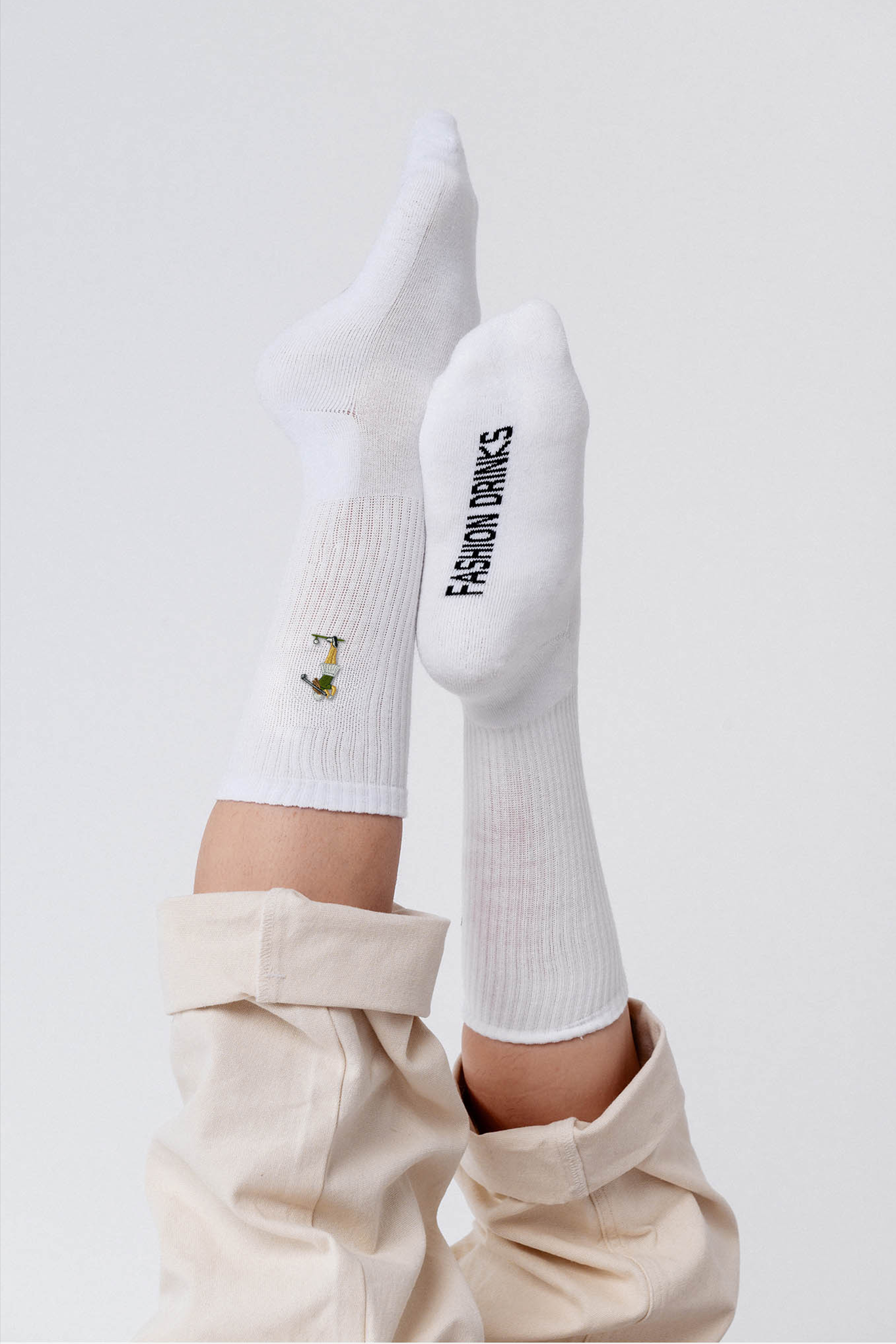 Golf Girl Socken Weiß Ansicht 2
